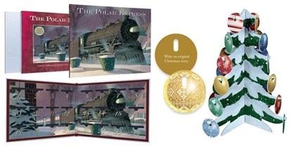 The Polar Express: Christmas Countdown Deluxe Gift Set [With Decorative Press-Out Ornaments and Christmas Countdown Calendar], Chris Van Allsburg - Gebonden - 9780063380189