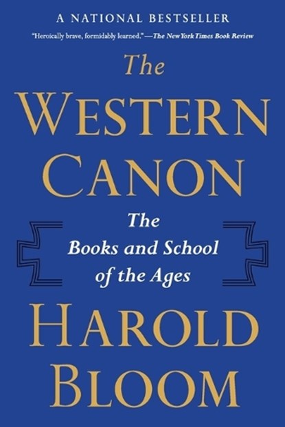 The Western Canon, Harold Bloom - Paperback - 9780063452046