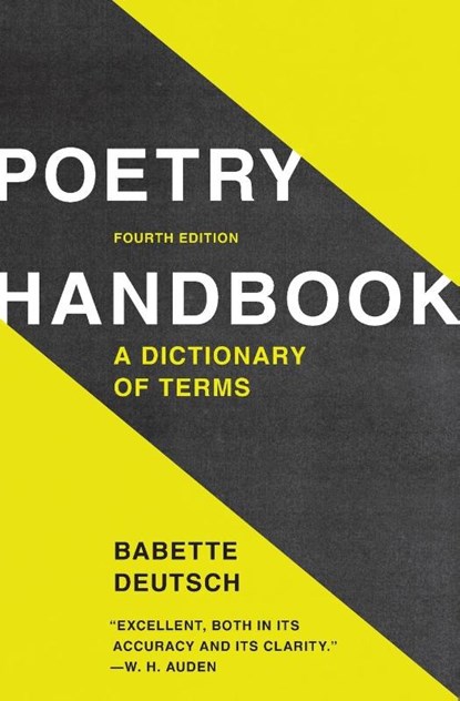 Poetry Handbook, B Deutsch - Paperback - 9780064635486