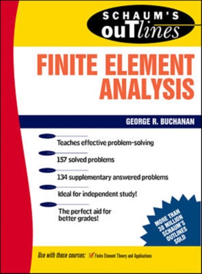 Schaum's Outline of Finite Element Analysis, George Buchanan - Paperback - 9780070087149