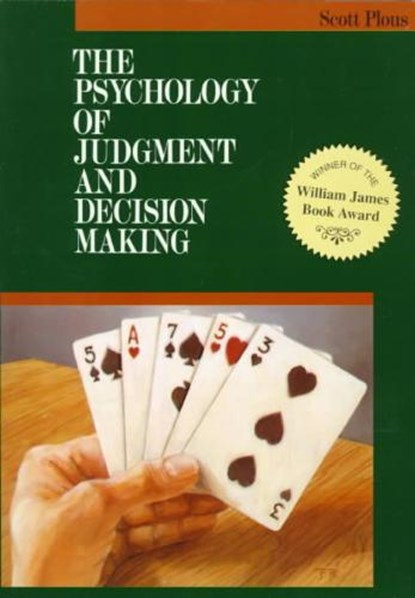 The Psychology of Judgment and Decision Making, PLOUS,  Scott - Paperback - 9780070504776