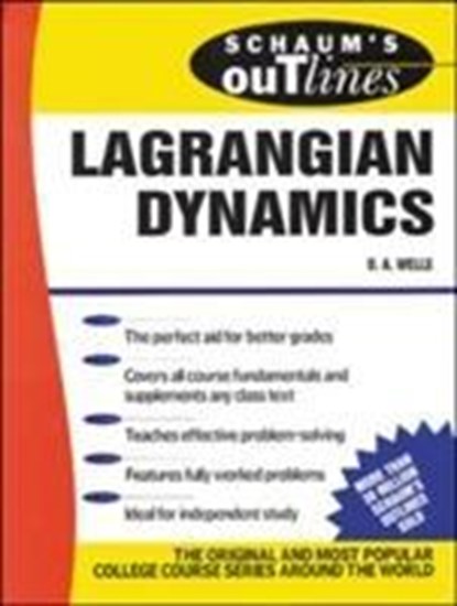 Schaum's Outline of Lagrangian Dynamics, Dare Wells - Paperback - 9780070692589