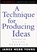 A Technique for Producing Ideas, James Young - Paperback - 9780071410946