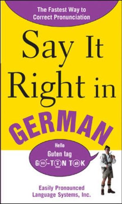 Say It Right In German, EPLS - Paperback - 9780071469227