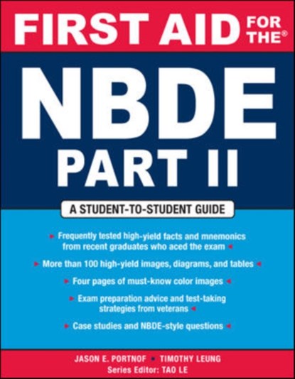 First Aid for the NBDE Part II, Jason Portnof ; Timothy Leung - Paperback - 9780071482530