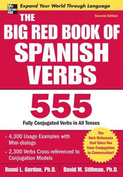 The Big Red Book of Spanish Verbs, Second Edition, Ronni Gordon ; David Stillman - Paperback - 9780071591539