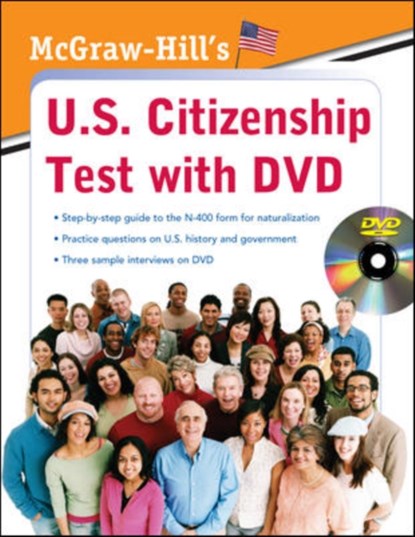 McGraw-Hill's U.S. Citizenship Test with DVD, Karen Hilgeman ; Kristin Sherman ; Winifred Ho - Gebonden - 9780071605168