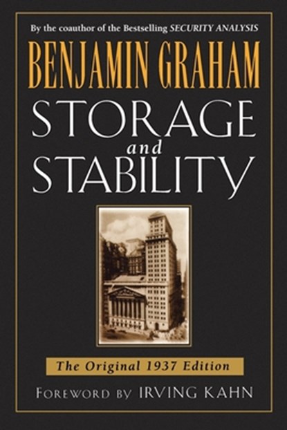 Storage and Stability, Benjamin Graham - Paperback - 9780071626316