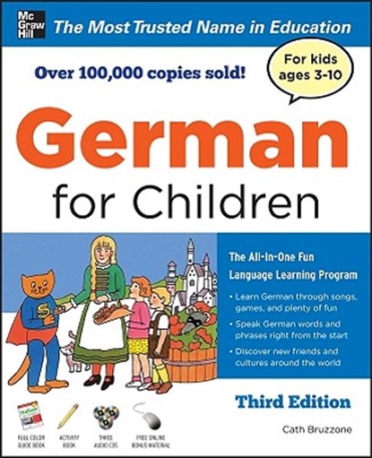 German for Children with Two Audio CDs, Third Edition, BRUZZONE,  Catherine - Paperback - 9780071745031