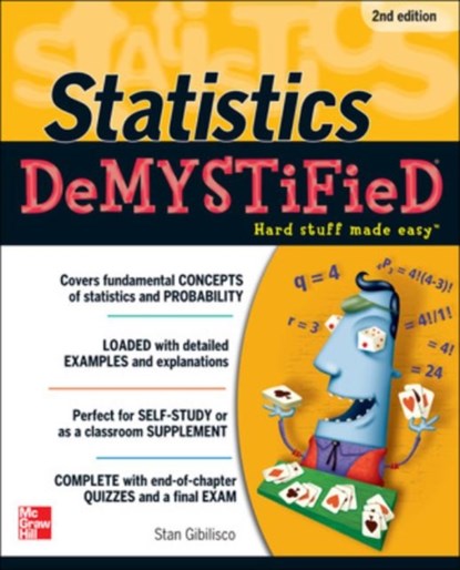 Statistics DeMYSTiFieD, Stan Gibilisco - Paperback - 9780071751339