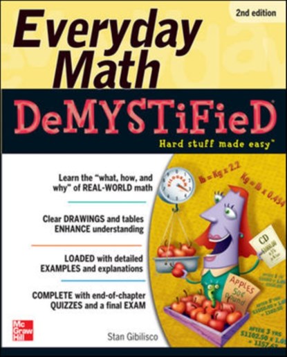 Everyday Math Demystified, Stan Gibilisco - Paperback - 9780071790130