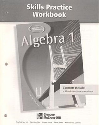 Algebra 1 Skills Practice Workbook, McGraw Hill - Paperback - 9780078277474