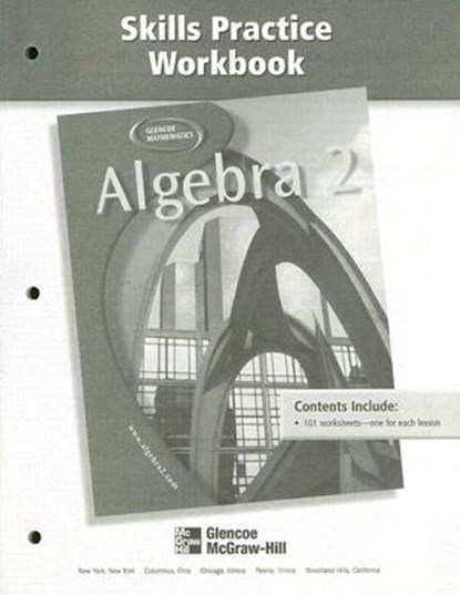 Algebra 2 Skills Practice Workbook, McGraw-Hill - Paperback - 9780078280238