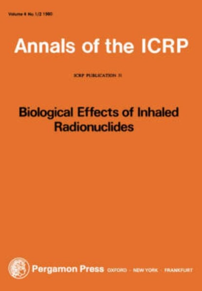 ICRP Publication 31, ICRP - Paperback - 9780080226347