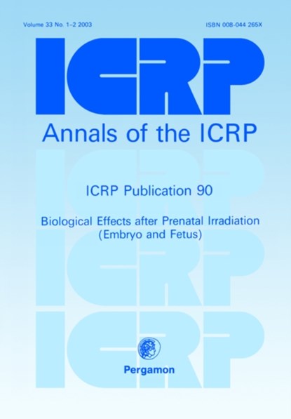 ICRP Publication 90, ICRP - Paperback - 9780080442655