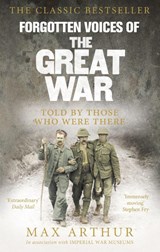 Forgotten Voices Of The Great War - Max Arthur - 9780091888879