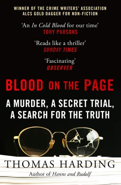 Blood on the Page, Thomas Harding - Paperback - 9780099510925
