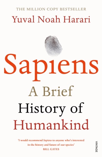 Sapiens, HARARI,  Yuval Noah - Gebonden Paperback - 9780099590088