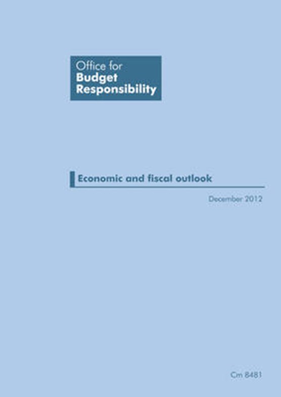 Economic and fiscal outlook December 2012