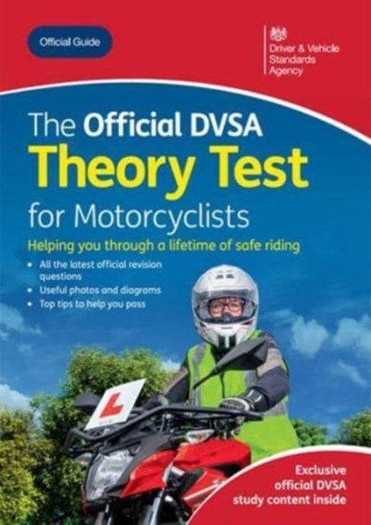 The Official DVSA Theory Test for Motorcyclists 2024 edition, Driver and Vehicle Standards Agency - Paperback - 9780115541292