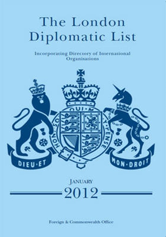 The London diplomatic list