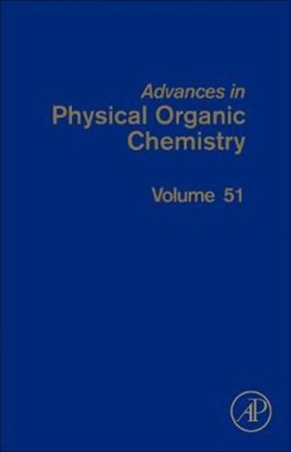 Advances in Physical Organic Chemistry, niet bekend - Gebonden - 9780128120941