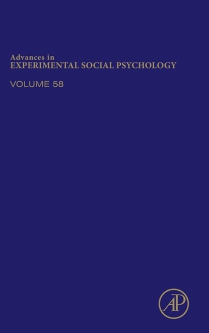 Advances in Experimental Social Psychology, OLSON,  James M. (Psychology Department, University of Western Ontario, Canada) - Gebonden - 9780128150818