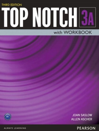 Top Notch 3 Student Book/Workbook Split A, Joan Saslow ; Allen Ascher - Paperback - 9780133810578