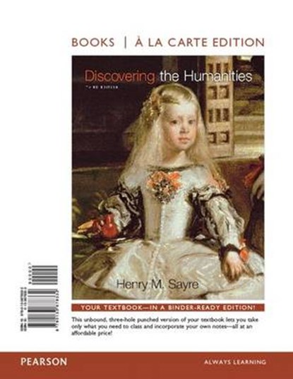 Discovering the Humanities, SAYRE,  Henry M. - Paperback - 9780134174044