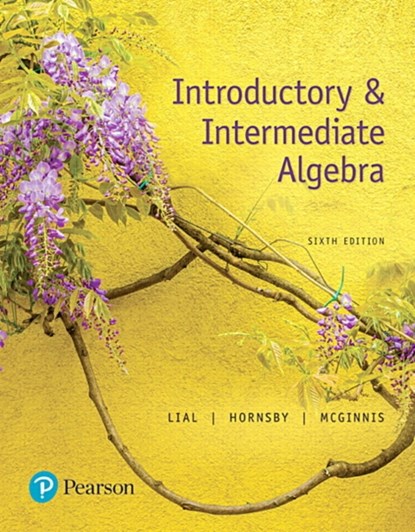 Introductory & Intermediate Algebra, Margaret Lial ; John Hornsby ; Terry McGinnis - Paperback - 9780134493756