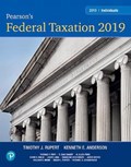Pearson's Federal Taxation 2019 Individuals | Timothy J. Rupert ; Kenneth E. Anderson | 