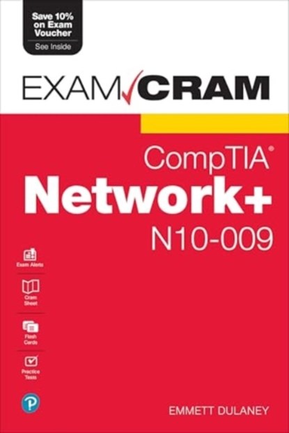 CompTIA Network+ N10-009 Exam Cram, Emmett Dulaney - Paperback - 9780135340837