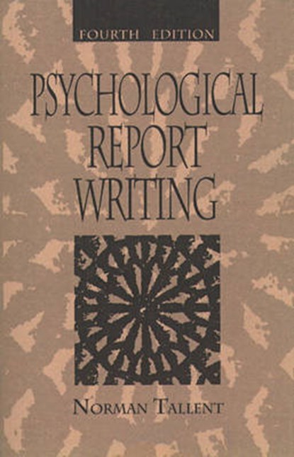 Psychological Report Writing, Norman Tallent - Gebonden - 9780137203192