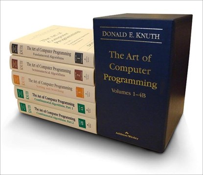 Art of Computer Programming, The, Volumes 1-4B, Boxed Set, Donald Knuth ; Donald E. Knuth - Paperback - 9780137935109