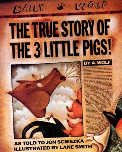 The True Story of the 3 Little Pigs, Jon Scieszka - Gebonden - 9780140544510