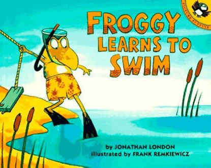 Froggy Learns to Swim, Jonathan London - Paperback - 9780140553123