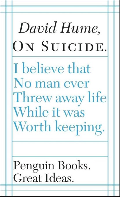On Suicide, David Hume - Paperback - 9780141023953