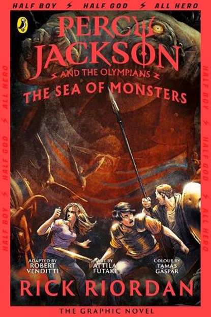 Percy Jackson and the Sea of Monsters: The Graphic Novel (Book 2), Rick Riordan - Paperback - 9780141338255