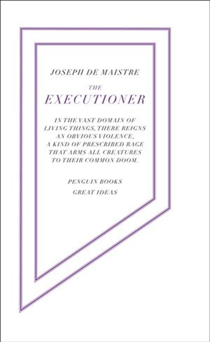 The Executioner, Joseph de Maistre - Ebook - 9780141941660