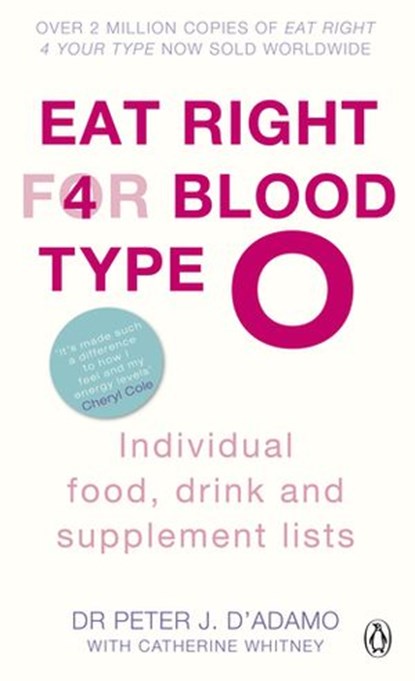 Eat Right for Blood Type O, Peter J. D'Adamo - Ebook - 9780141961934