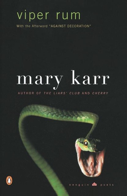 Viper Rum, Mary Karr - Paperback - 9780142000182