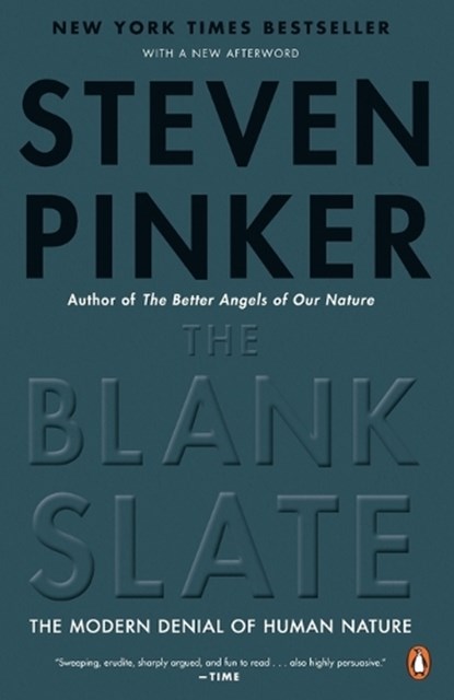 The Blank Slate, Steven Pinker - Paperback - 9780142003343