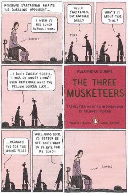 The Three Musketeers, Alexandre Dumas ; Tom Gauld ; Richard Pevear - Paperback - 9780143105008