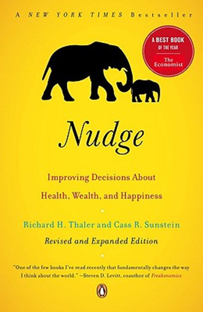 Nudge, THALER,  Richard H. ; Sunstein, Cass R. - Paperback - 9780143115267