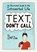 Text, Don't Call, Aaron (Aaron Caycedo-Kimura) Caycedo-Kimura - Paperback - 9780143130789