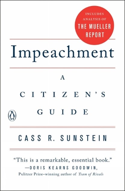 Impeachment: A Citizen's Guide, Cass R. Sunstein - Paperback - 9780143135173