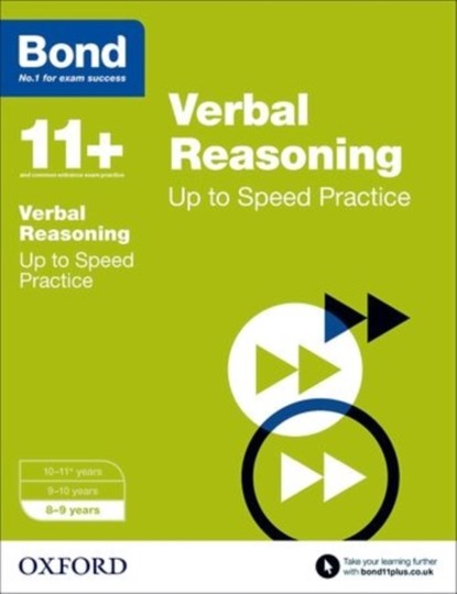 Bond 11+: Verbal Reasoning: Up to Speed Papers (for GL Assessment & other 11 plus exams), Frances Down ; Alison Primrose ; Bond 11+ - Paperback - 9780192741004