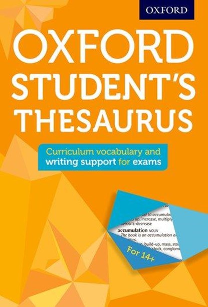 Oxford Student's Thesaurus, Oxford Dictionaries - Paperback - 9780192749390