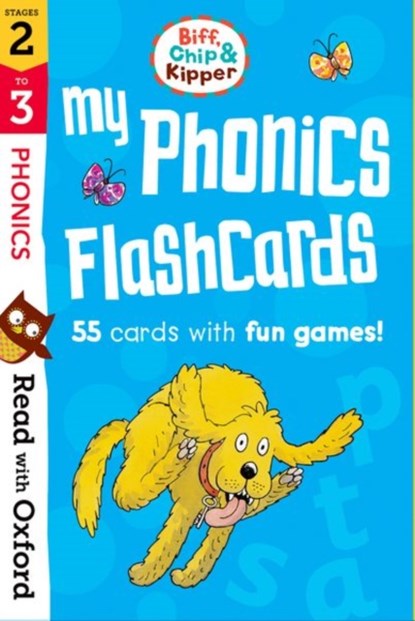 Read with Oxford: Stages 2-3: Biff, Chip and Kipper: My Phonics Flashcards, Roderick Hunt ; Annemarie Young ; Laura Sharp - Losbladig - 9780192764355