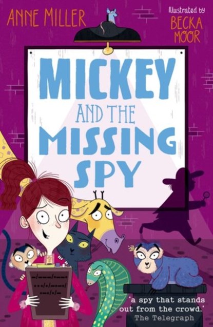 Mickey and the Missing Spy, Anne Miller - Paperback - 9780192773654